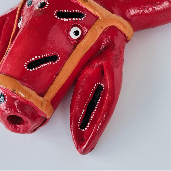 Ceramic Bull’s Head Wall Decor - Picture 5 of 17